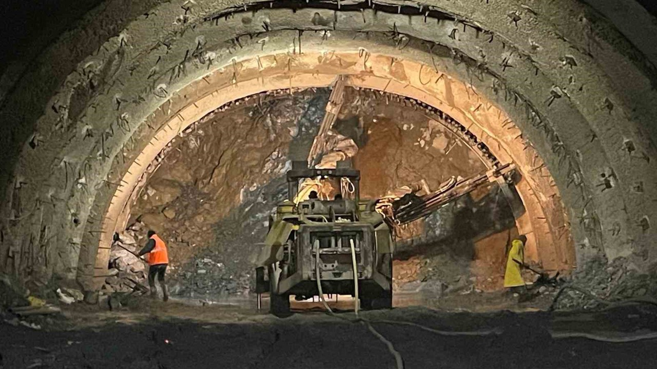 Erzurum’da tünel çalışmaları devam ediyor
