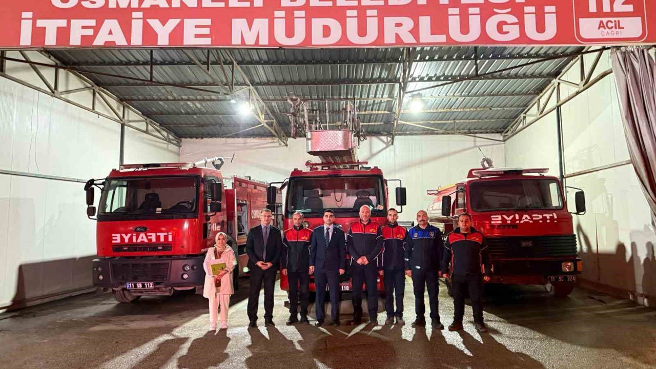 Kaymakam Kılıç itfaiye ve zabıta çalışmalarını inceledi
