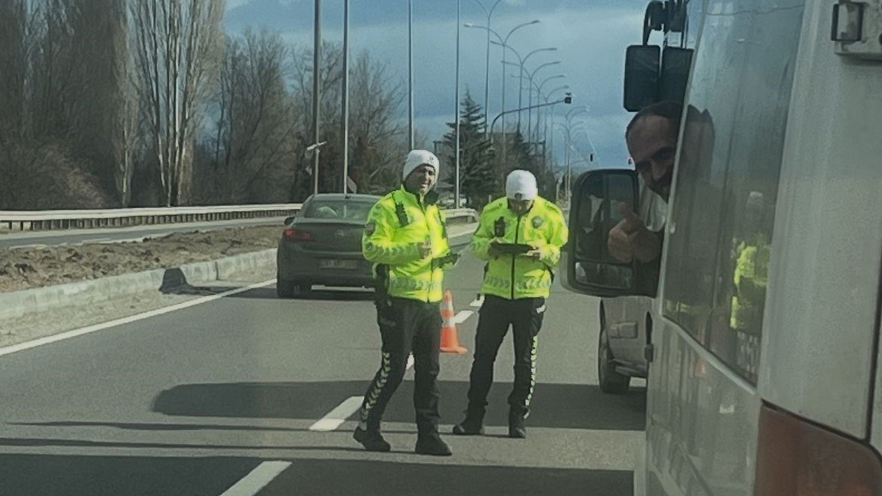 Kütahya’da trafik denetimi
