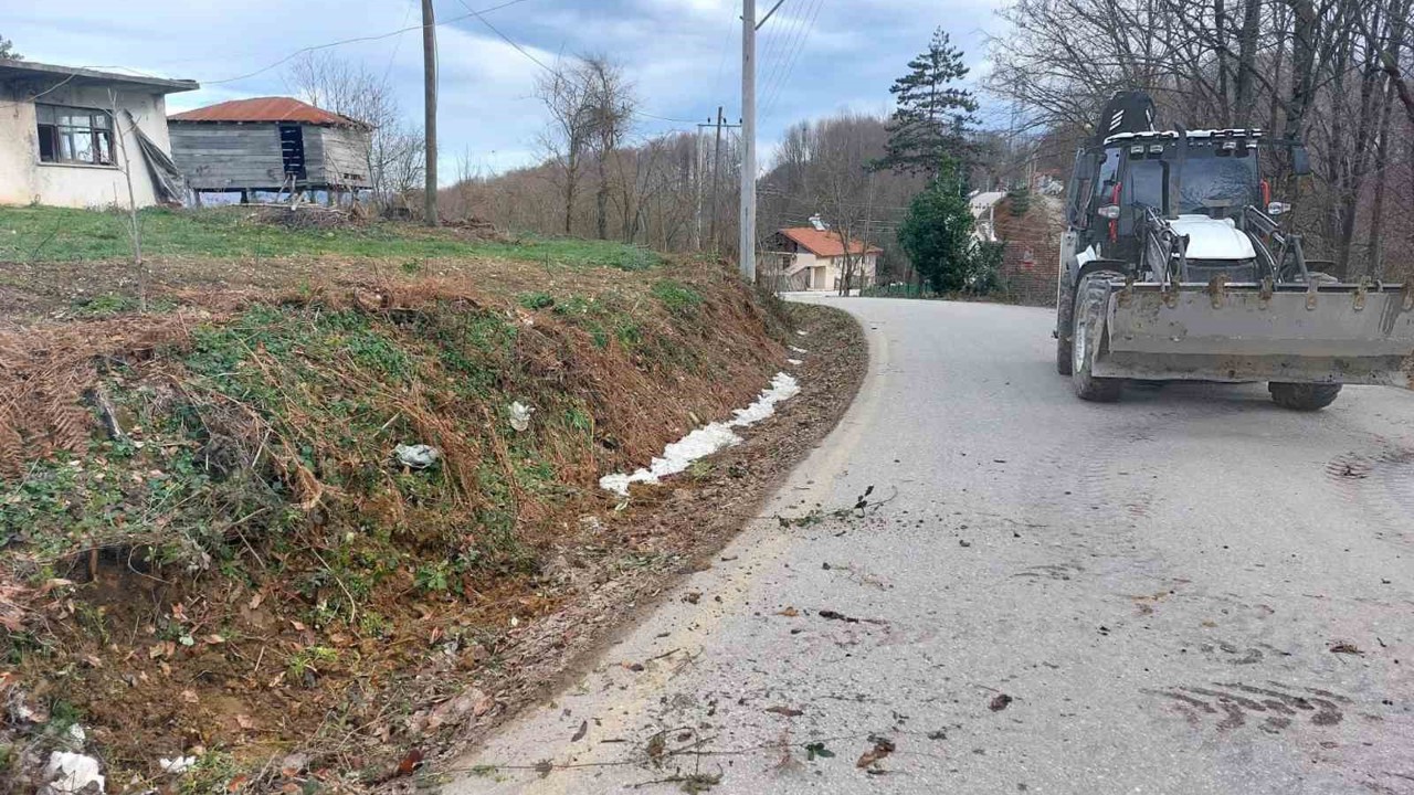 Köylerde alt yapı ve drenaj çalışmaları sürüyor
