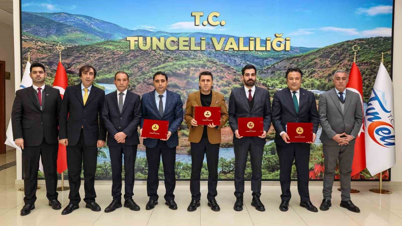 SOGEP projelerinde imza aşamasına geçildi: Tunceli’de kültür, sosyal hizmet ve dijitalleşme güçleniyor
