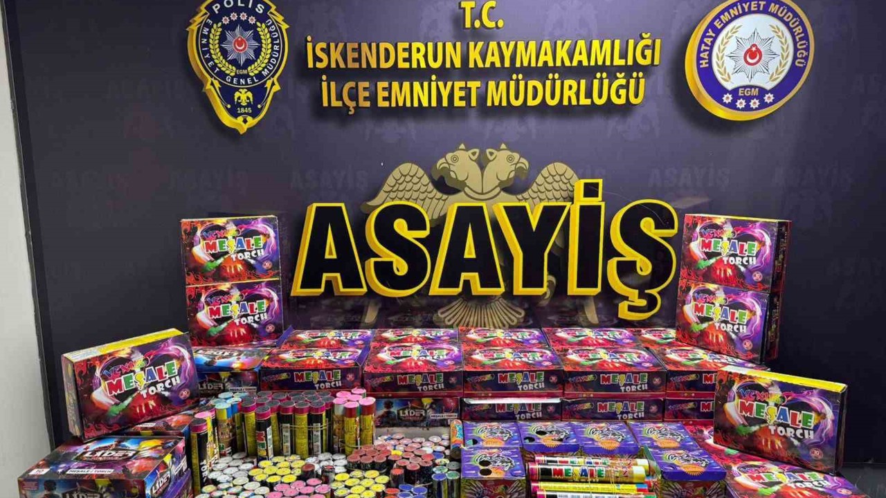 İskenderun’da patlayıcı madde satışı yapan işyerlerine denetim
