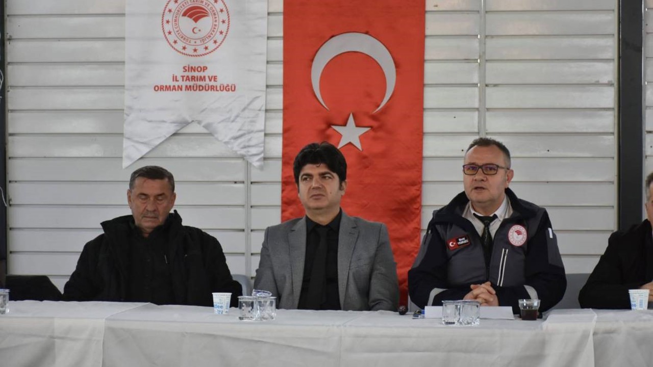 Sinop’ta üreticiler bilgilendirildi
