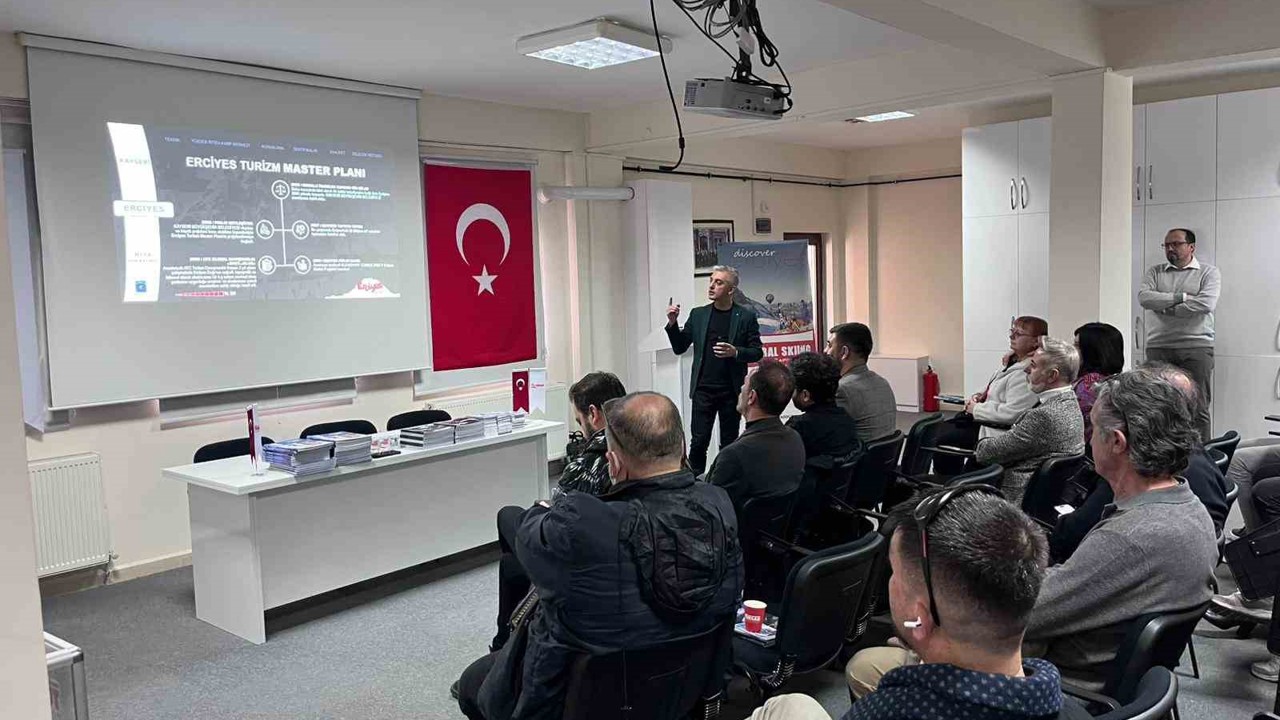 Nevşehirli seyahat acentelerine Erciyes sunumu gerçekleştirildi
