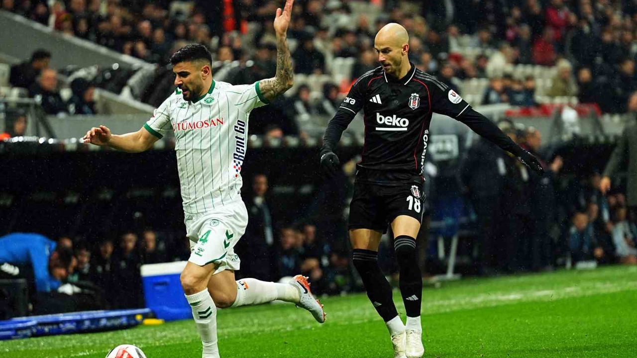 Trendyol Süper Lig: Beşiktaş: 0 - Konyaspor: 0 (Maç devam ediyor)
