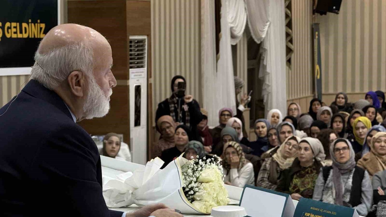 Maneviyat ve bilim aynı kürsüde buluştu
