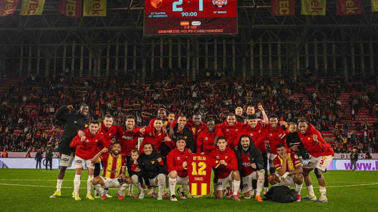 Göztepe, Avrupa hedefine emin adımlarla ilerliyor
