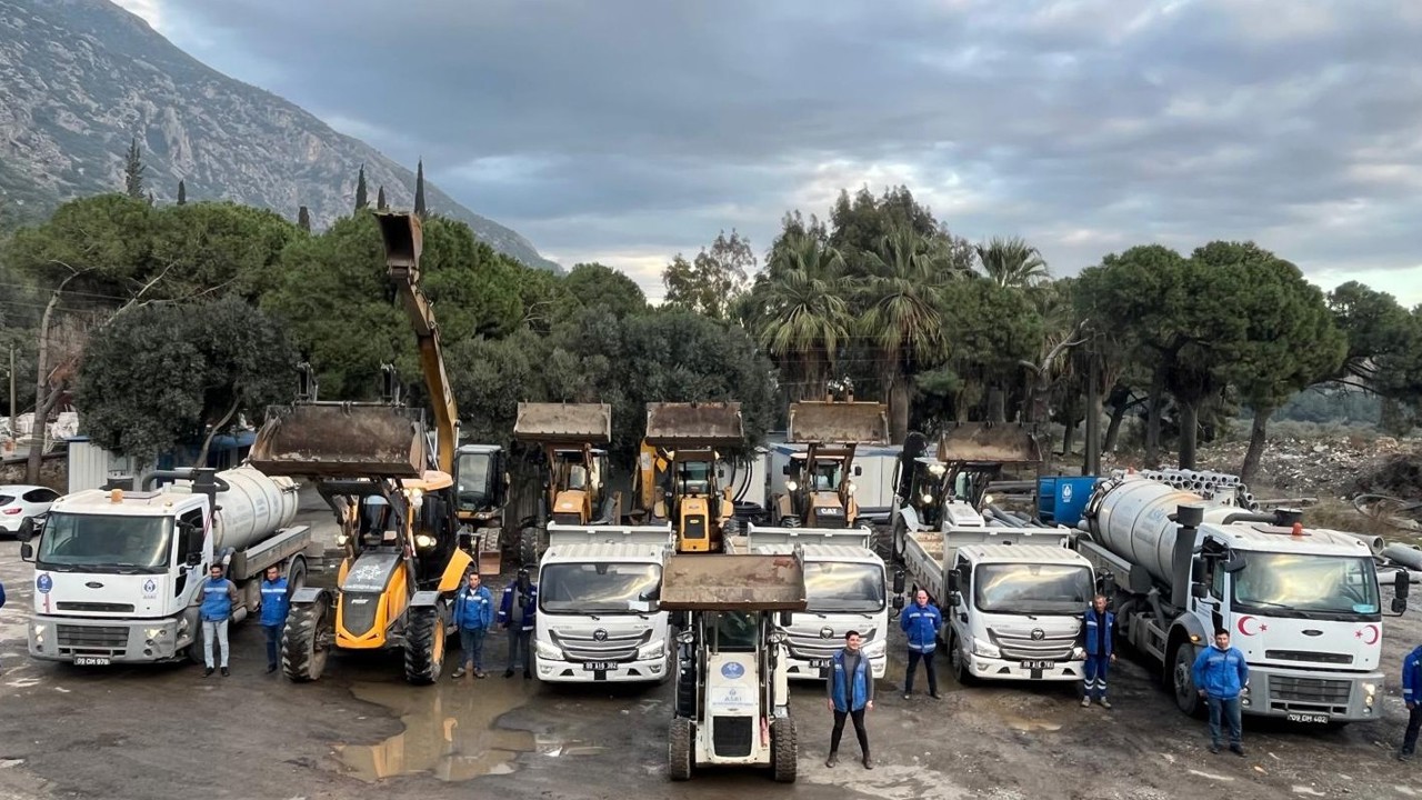 ASKİ ve Aydın Büyükşehir Belediyesi yağışlara hazır
