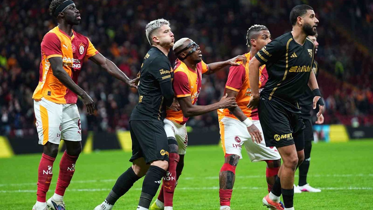 Trendyol Süper Lig: Galatasaray: 4 - Kayserispor: 0 (Maç sonucu)
