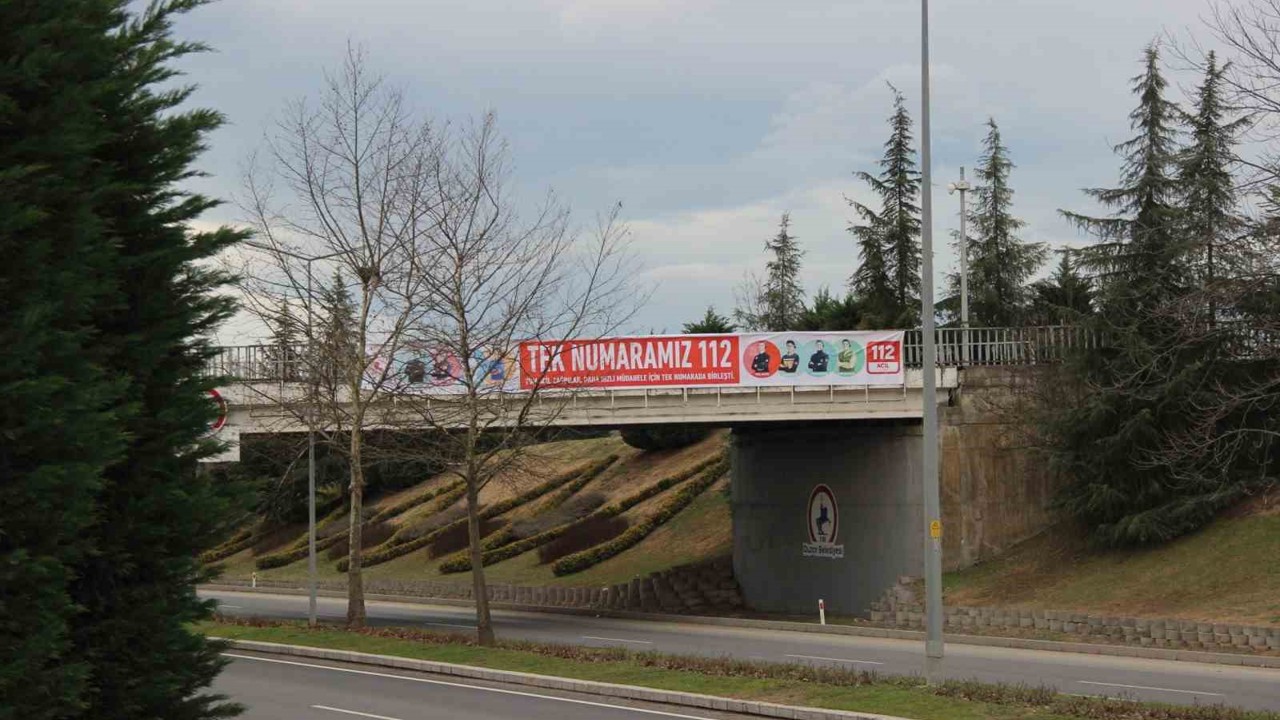 Acil durumlarda tek numara 112

