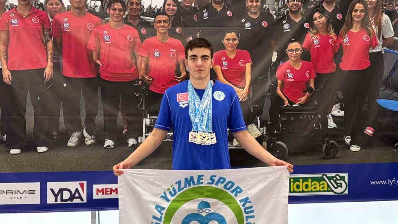 Muğlalı sporcu Akpınar, Antalya’da madalyaları topladı
