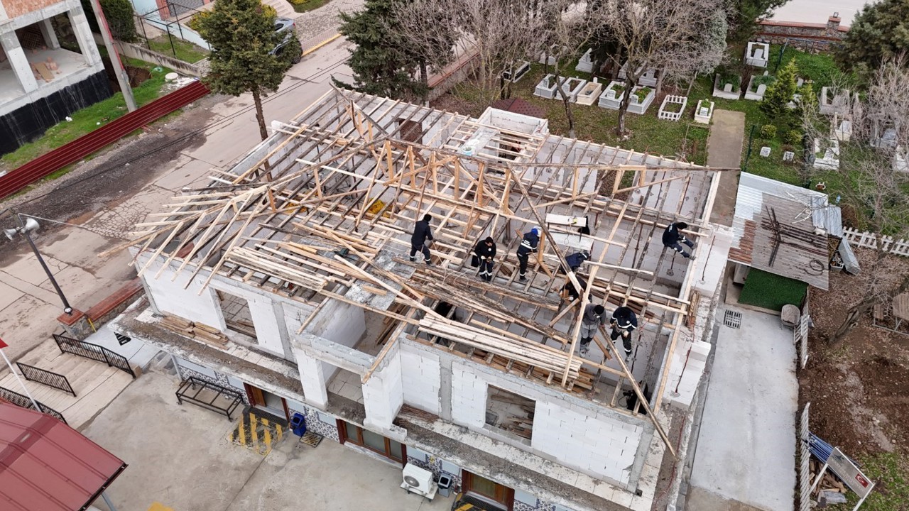 Başkan Kocaman’dan cenaze hizmetleri binasına inceleme
