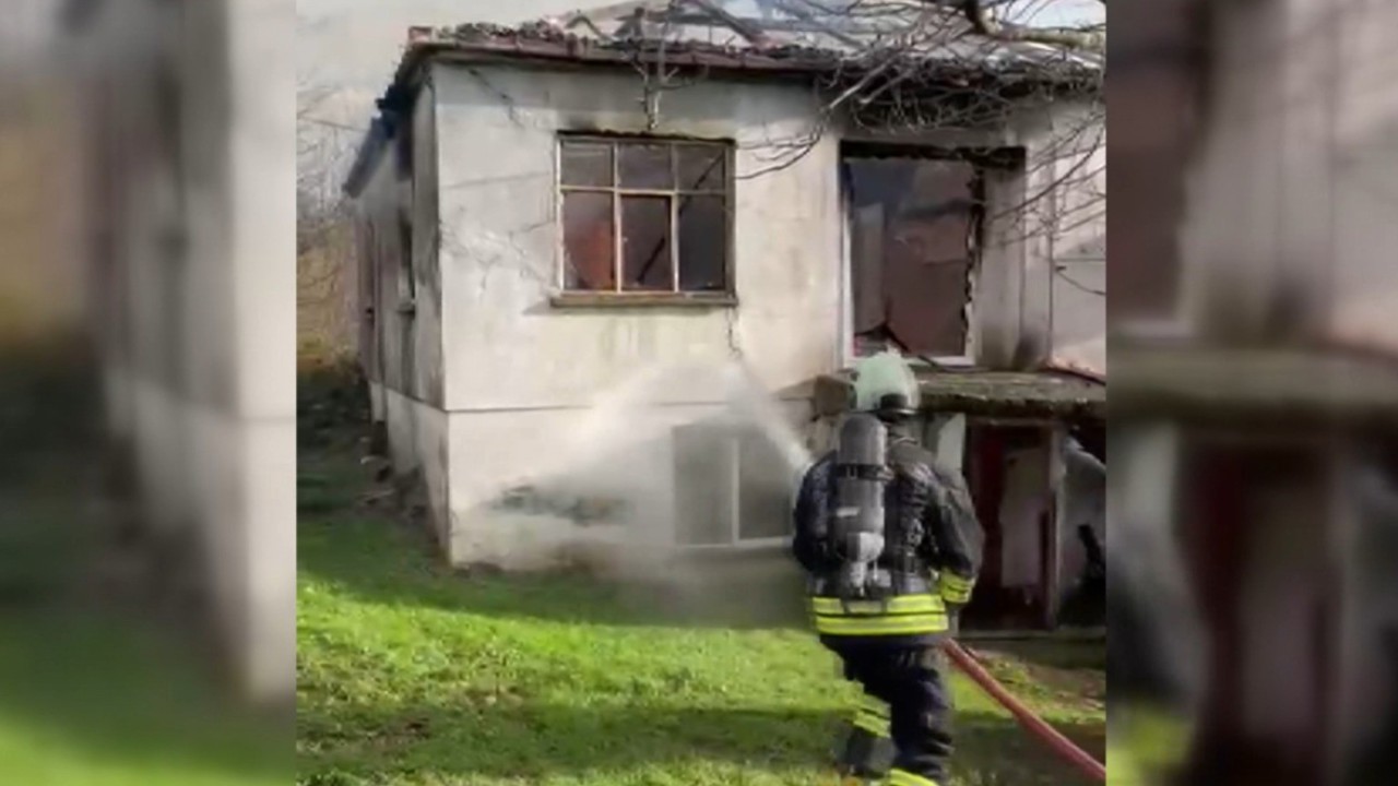 Sinop’ta korkutan yangın
