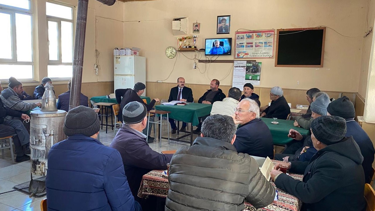 Uşak’ta çiftçilerle sahada buluşma
