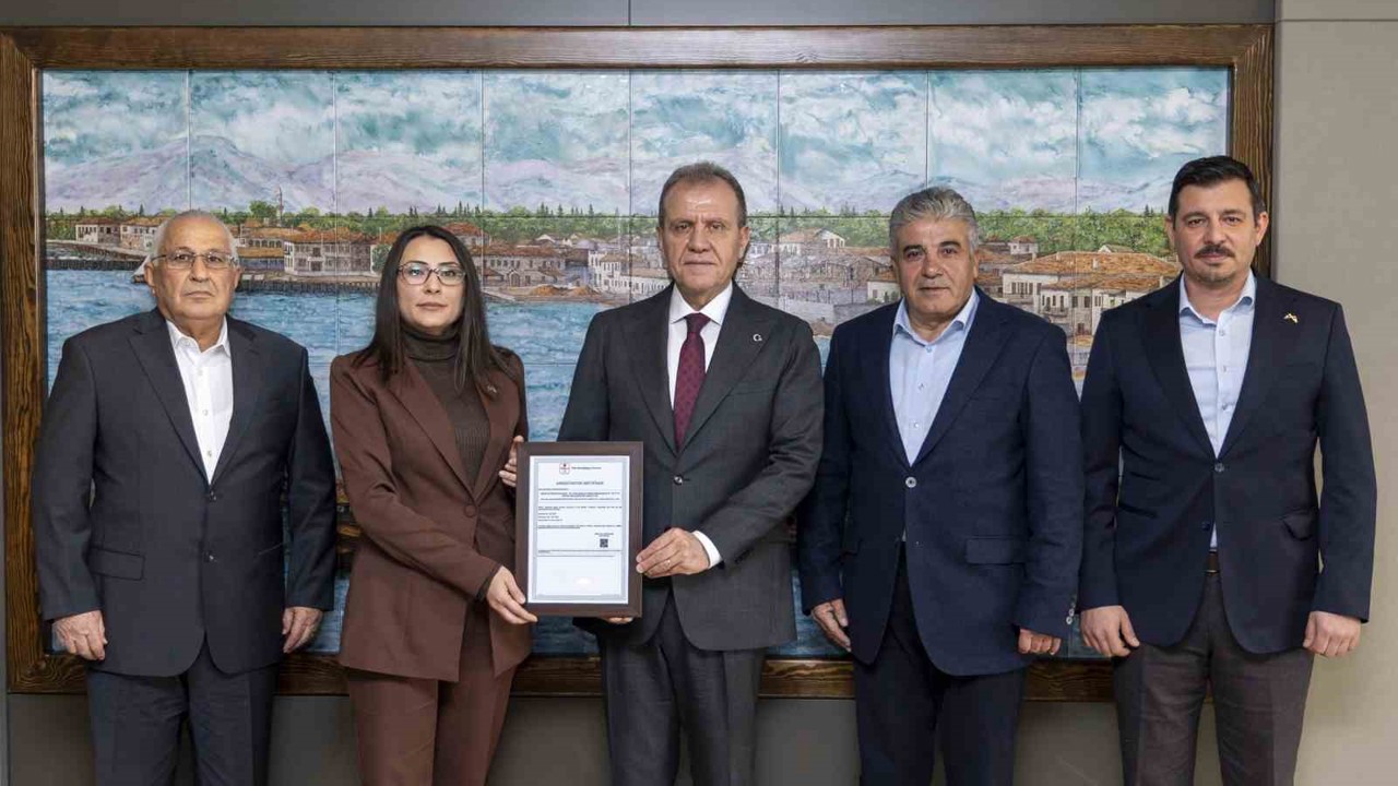 Mersin Büyükşehir Belediyesi altyapıda kaliteyi akreditasyonla tescilledi
