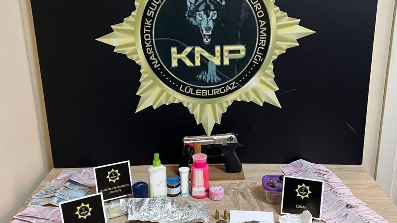 Lüleburgaz’da uyuşturucu operasyonu: 4 tutuklama
