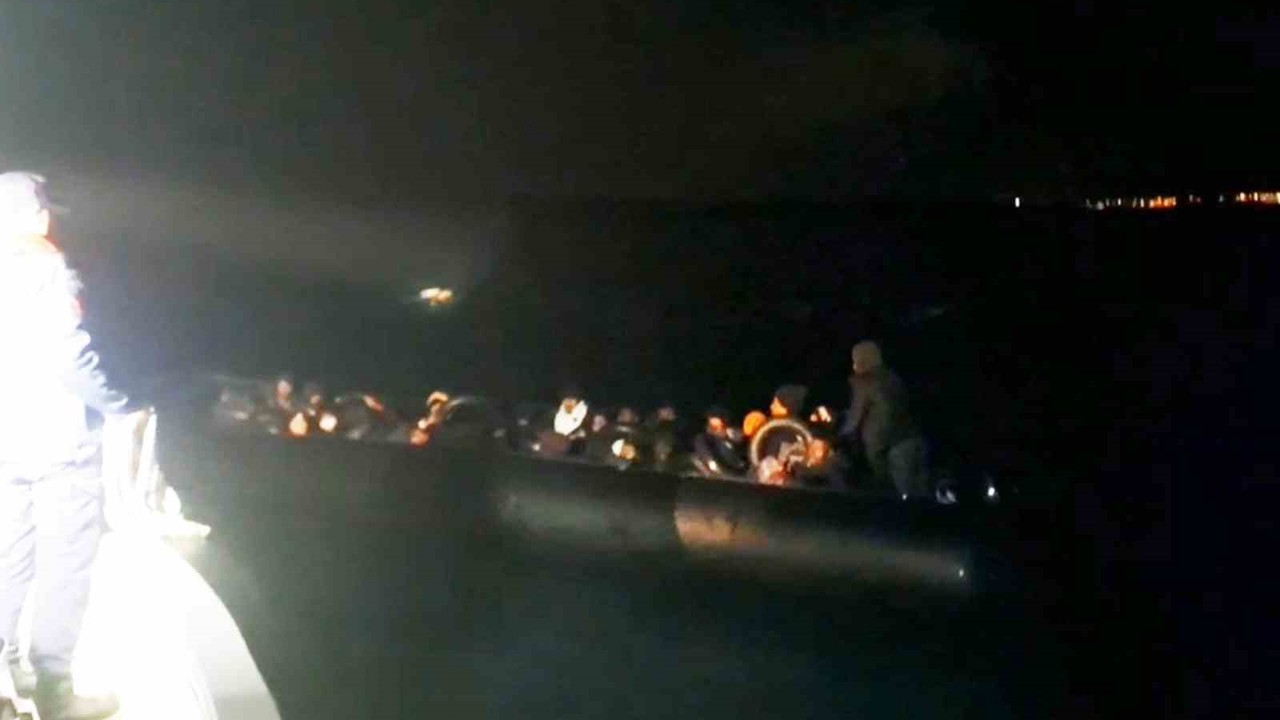 Milas’ta 3’ü çocuk 37 düzensiz göçmen yakalandı
