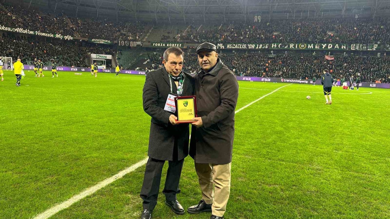 Kocaelispor’dan Orhan Görsen’e ahde vefa
