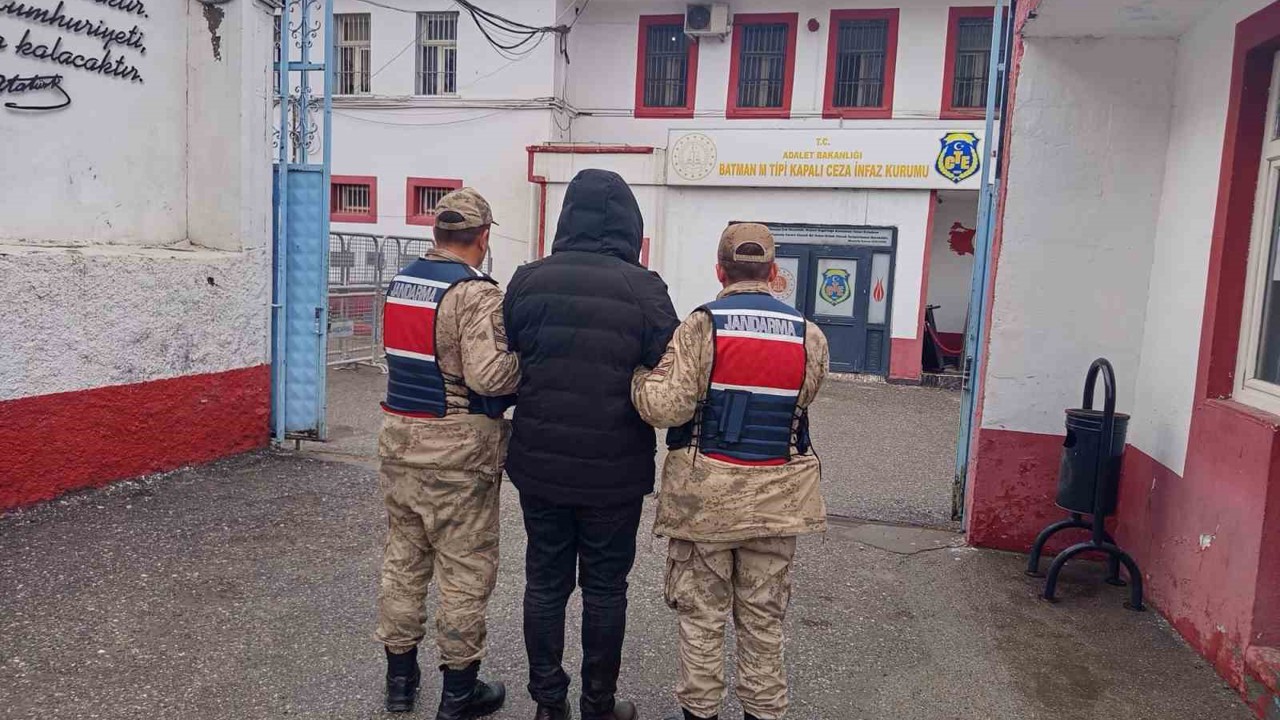 Batman’da 13 yıl kesinleşmiş hapis cezası bulunan şahıs yakalandı
