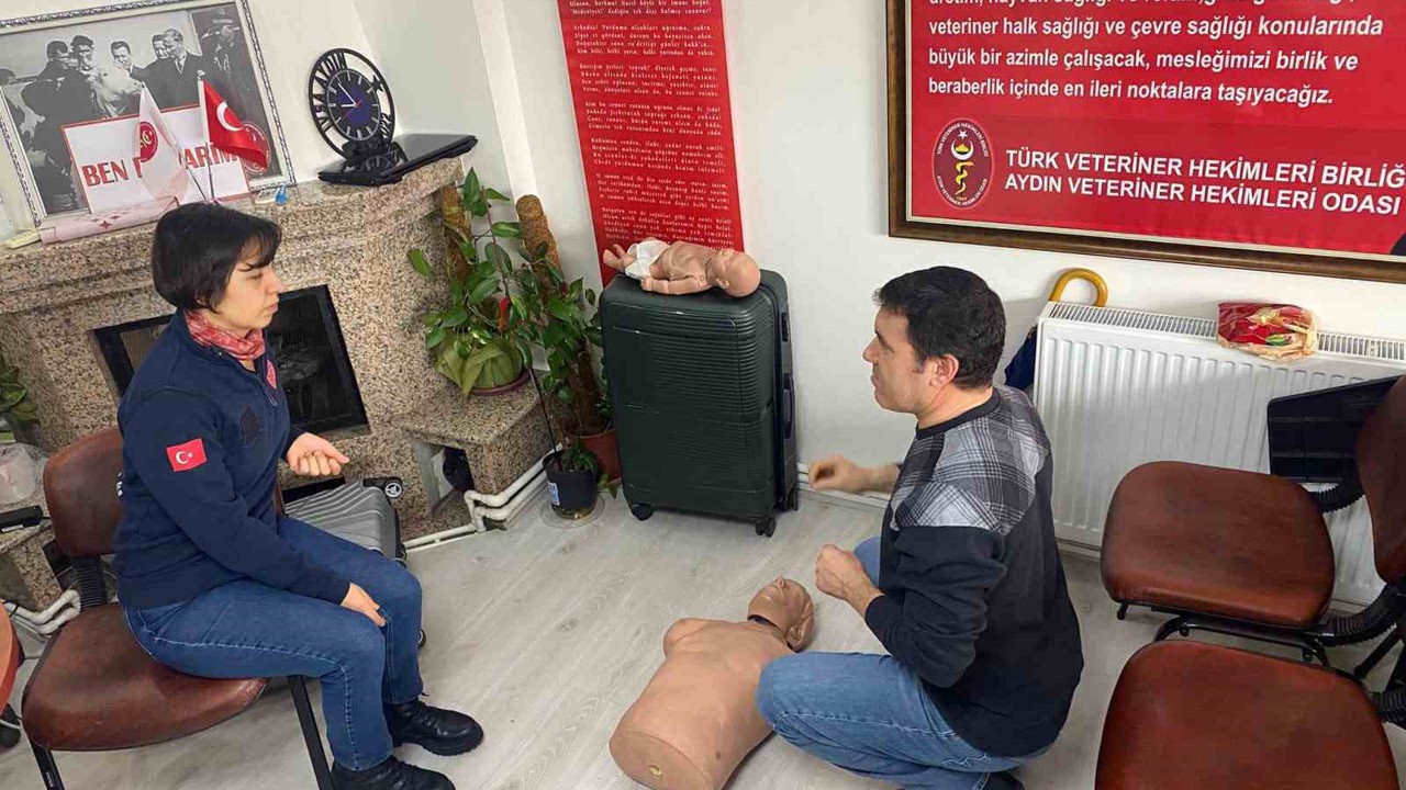 Veteriner hekimlere ilkyardım eğitimi
