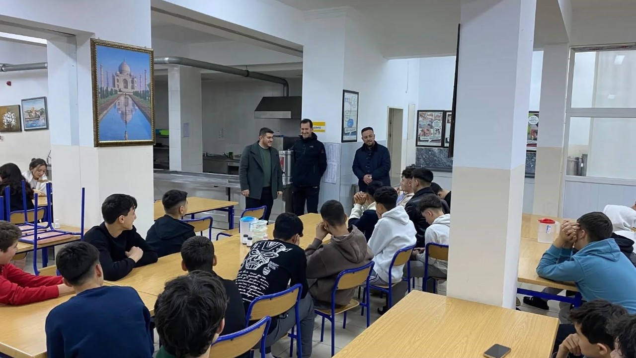 Öğrencilere anlamlı Berat Kandil programı
