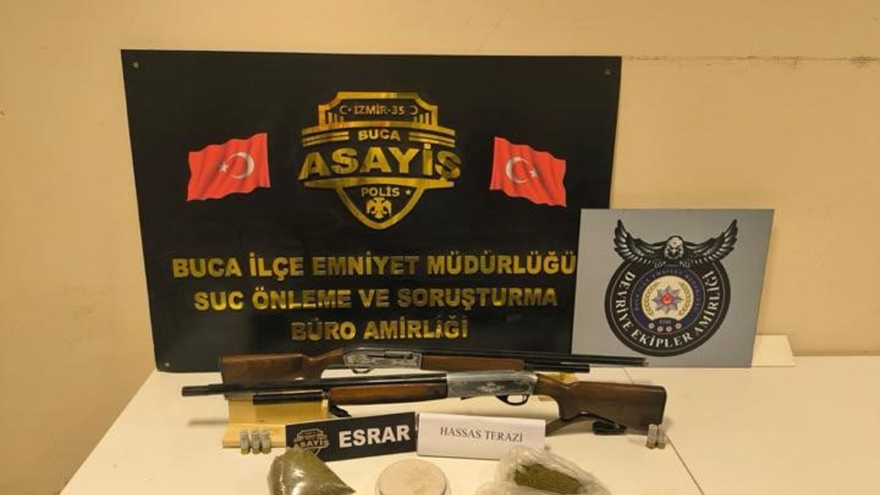 İzmir’de uyuşturucu operasyonu: 1 gözaltı

