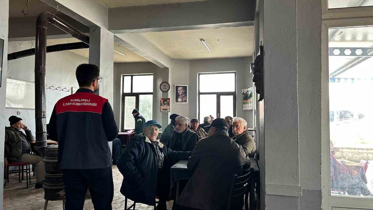 Lüleburgaz’daki üreticilere süt verimliliği eğitimi
