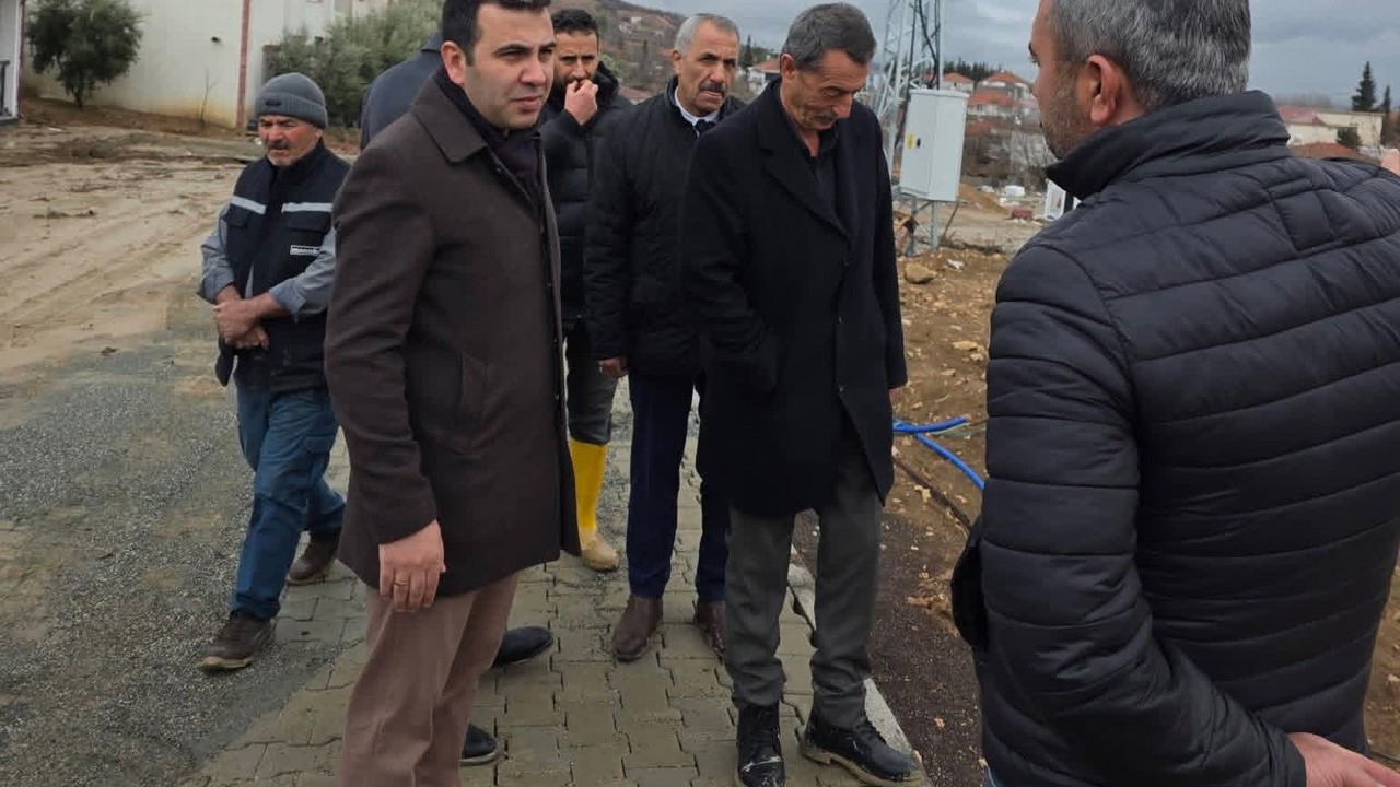 Kaymakam Algın, köylerde incelemelerde bulundu
