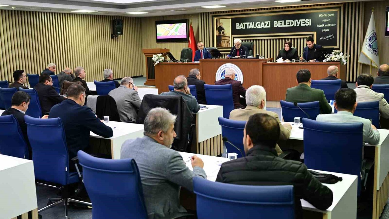 Battalgazi Belediyesi şubat ayı meclis toplantısı gerçekleştirildi
