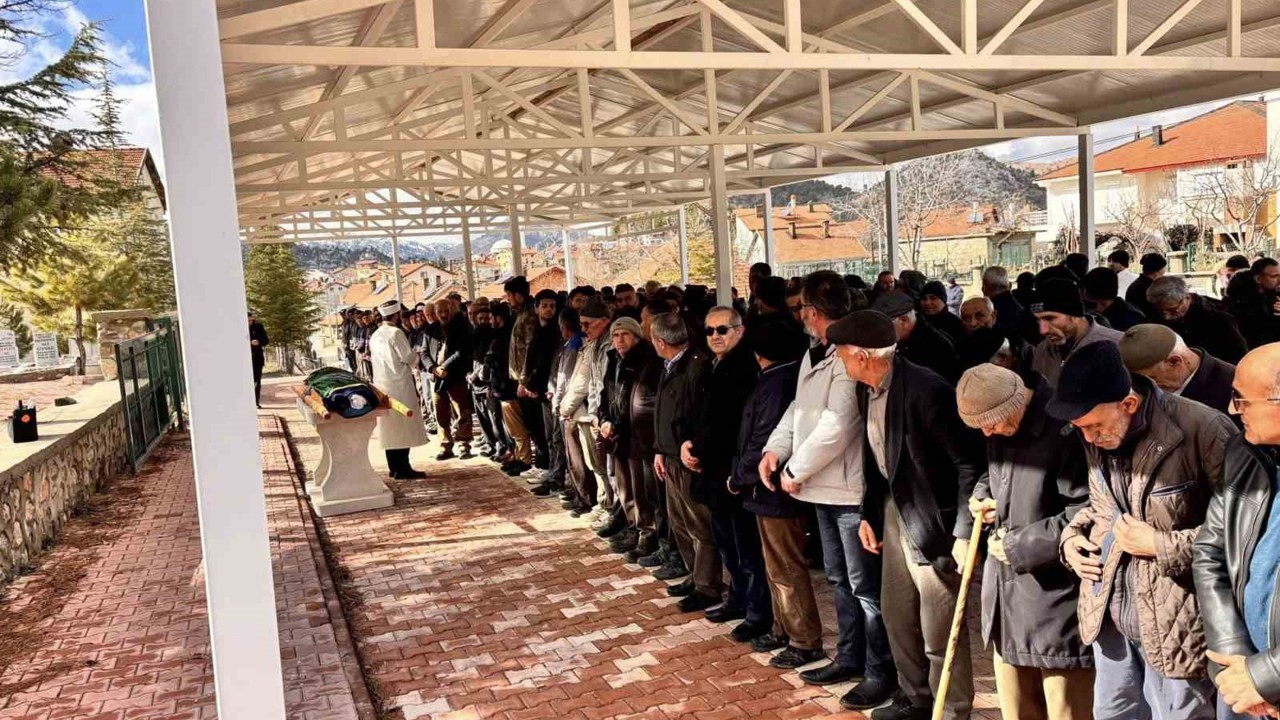 Burdur’daki kazada hayatını kaybeden gence memleketi Konya’da acı veda
