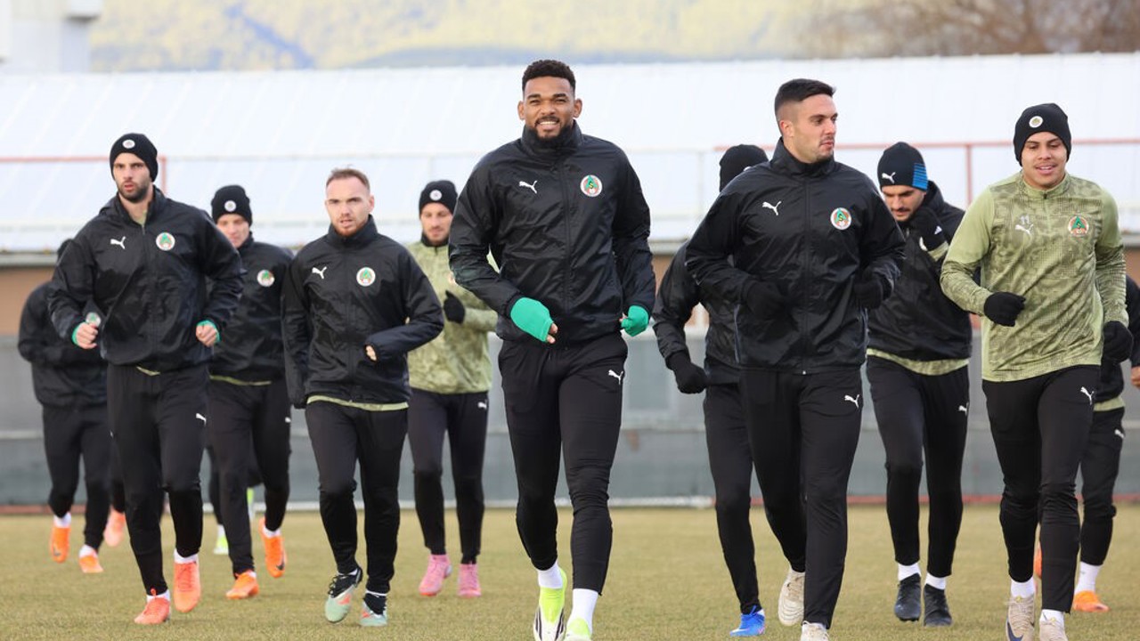 Alanyaspor, Boluspor maçı hazırlıklarını tamamladı
