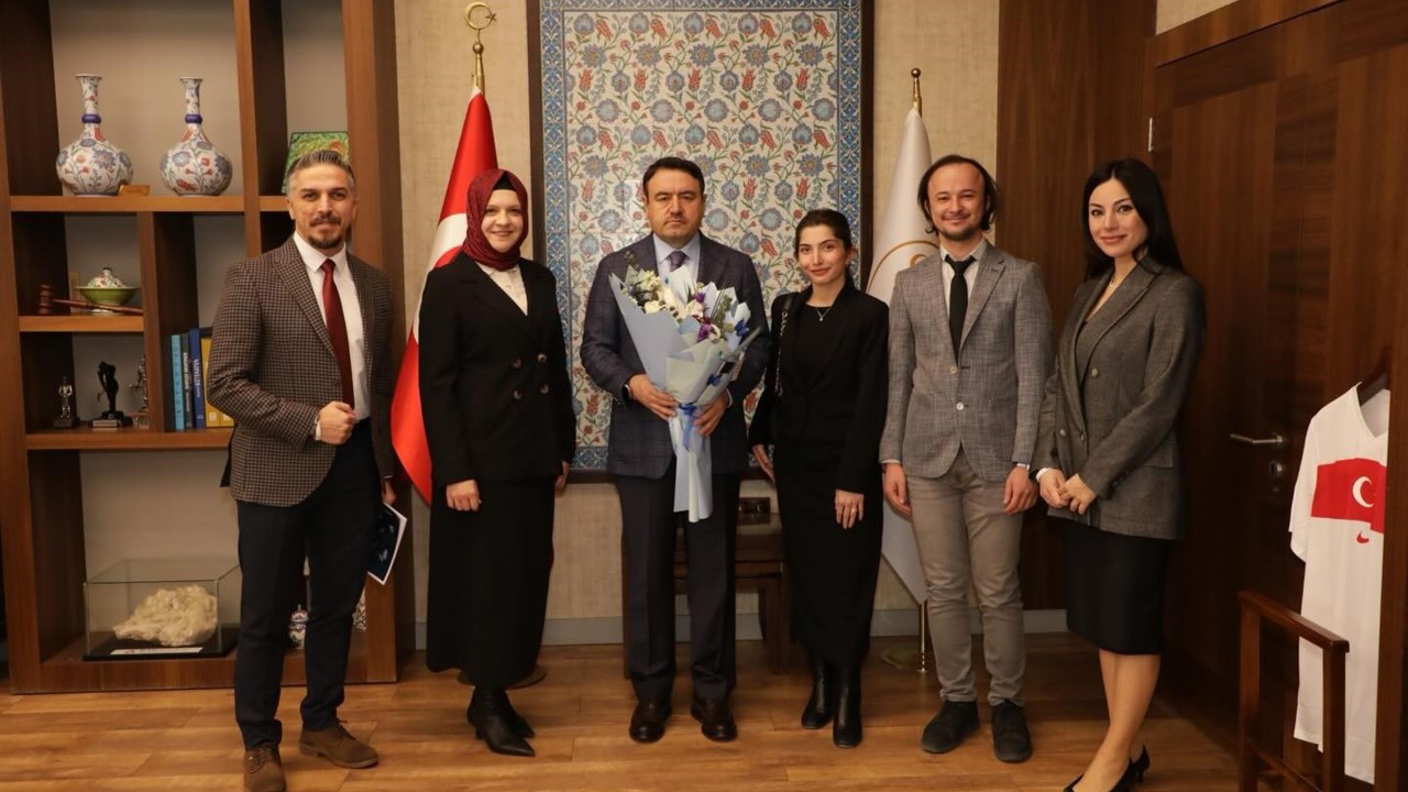 Vali Musa Işın, UCİM Kütahya heyetini kabul etti
