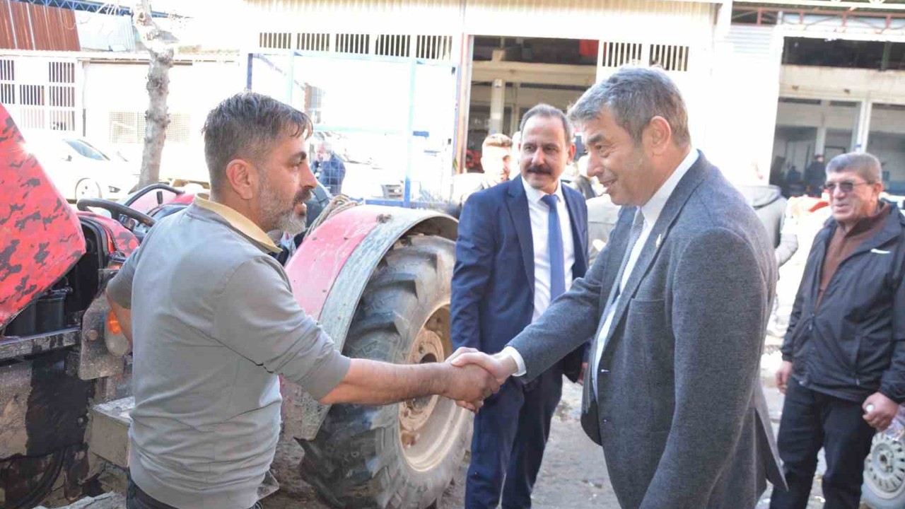 AYESOB Başkanı Künkcü, Kuyucak’ta esnaflarla buluştu
