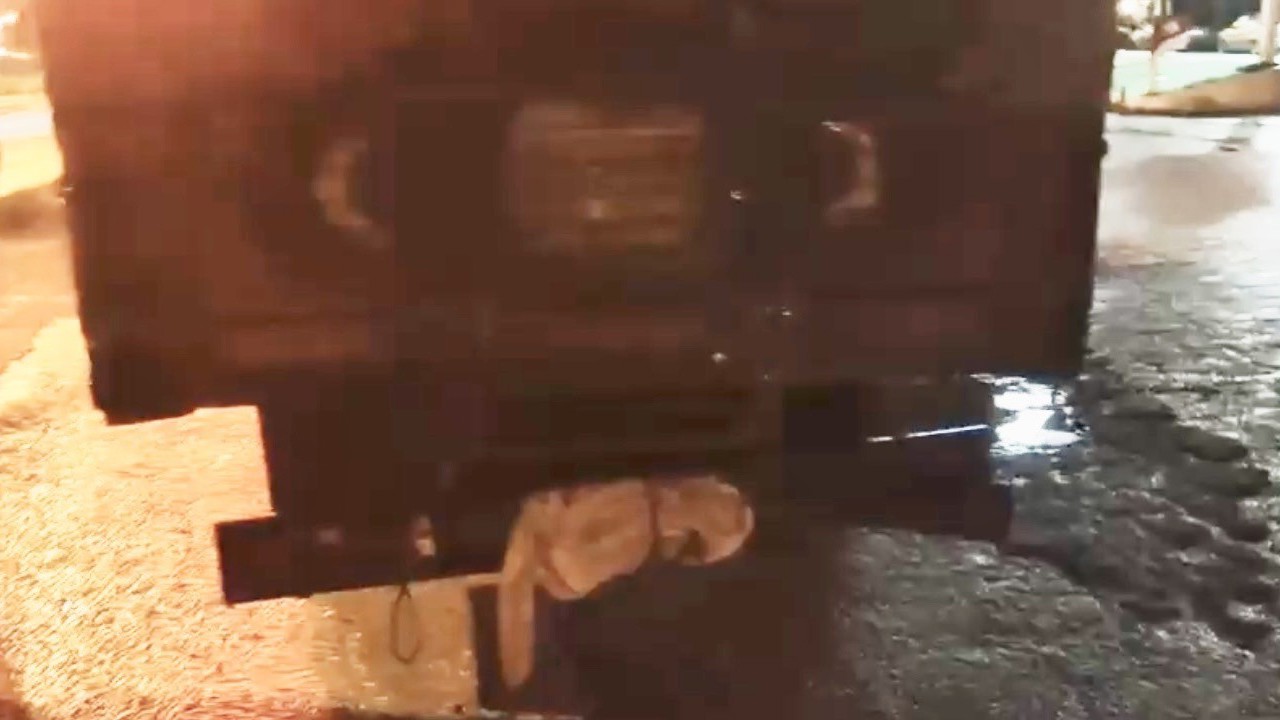 Samsun’da plakası kapalı ve kantara girmeyen araca 99 bin 949 TL ceza
