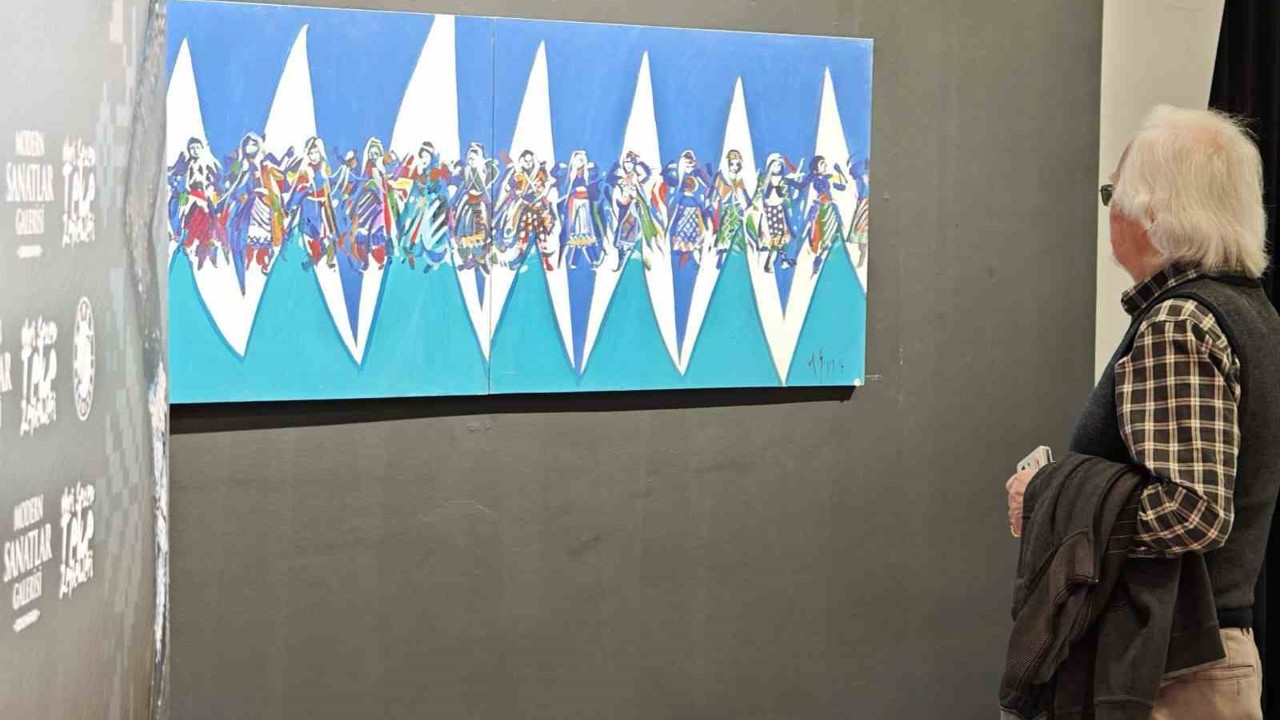 Teke Zeybekleri Resim Sergisi Kepez’de sanatseverlerle buluştu
