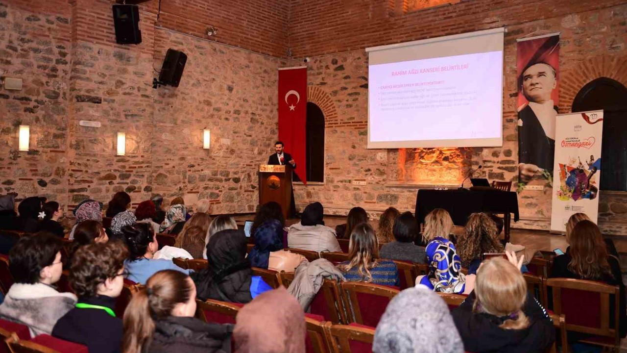 Osmangazi’den rahim ağzı kanserine karşı farkındalık etkinliği
