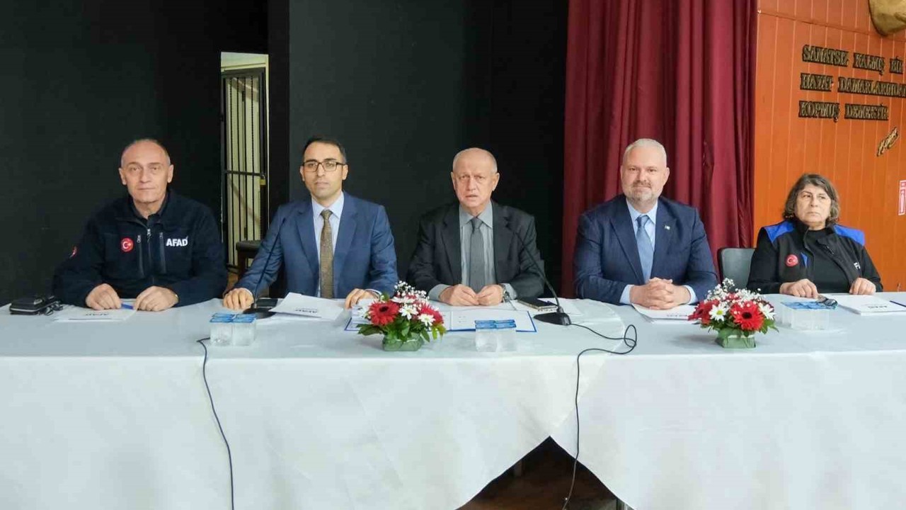 Menemen’de ‘afet’ toplantısı
