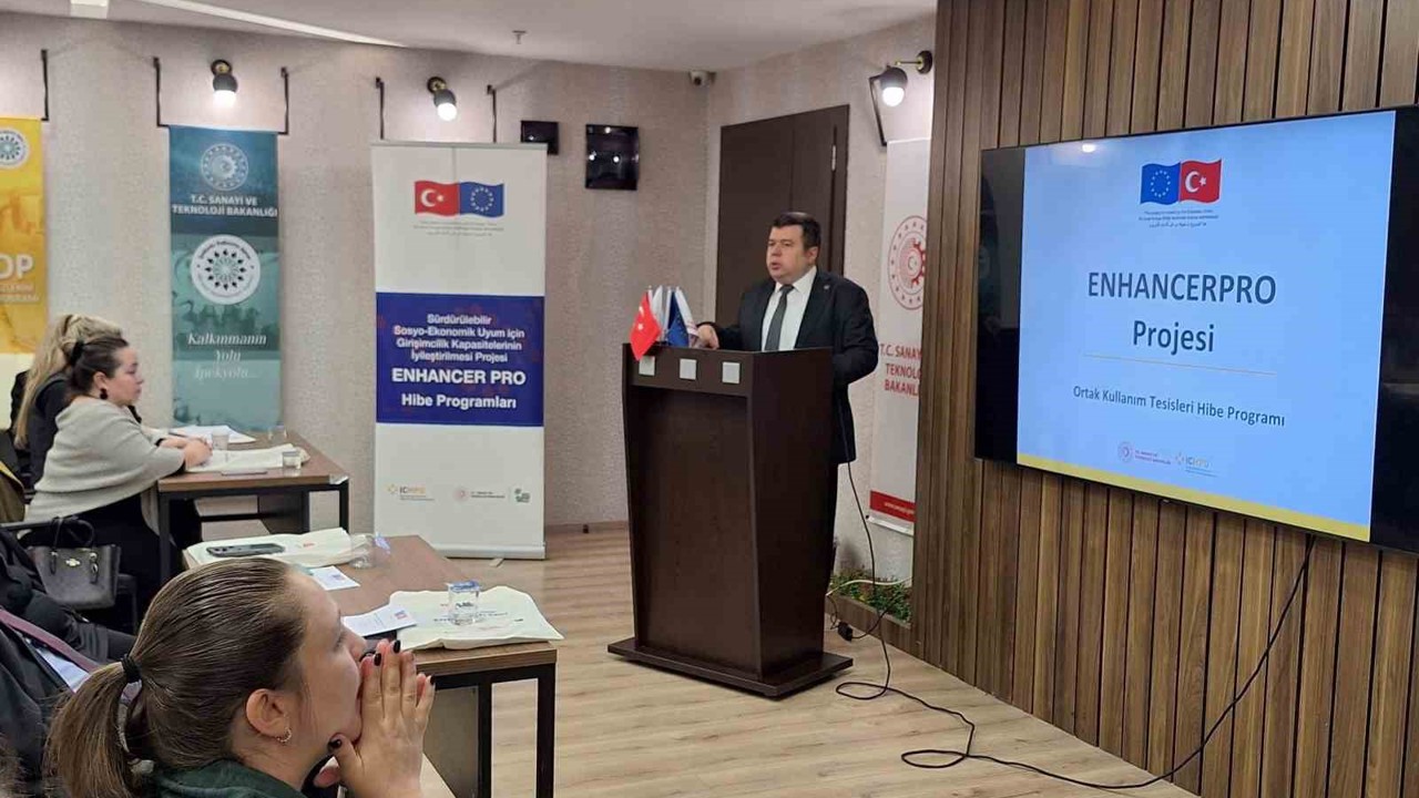 ENHANCER PRO ortak kullanım tesisleri hibe programı paydaşlara tanıtıldı
