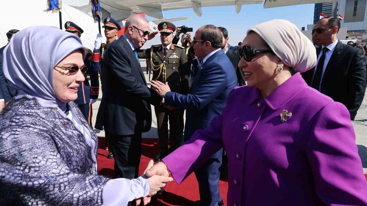 Cumhurbaşkanı Erdoğan, Mısır’da
