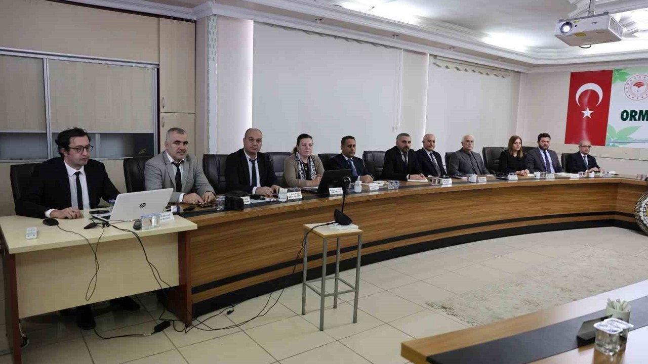 Elazığ Orman Bölge Müdürlüğü’nde planlamalar ele alındı
