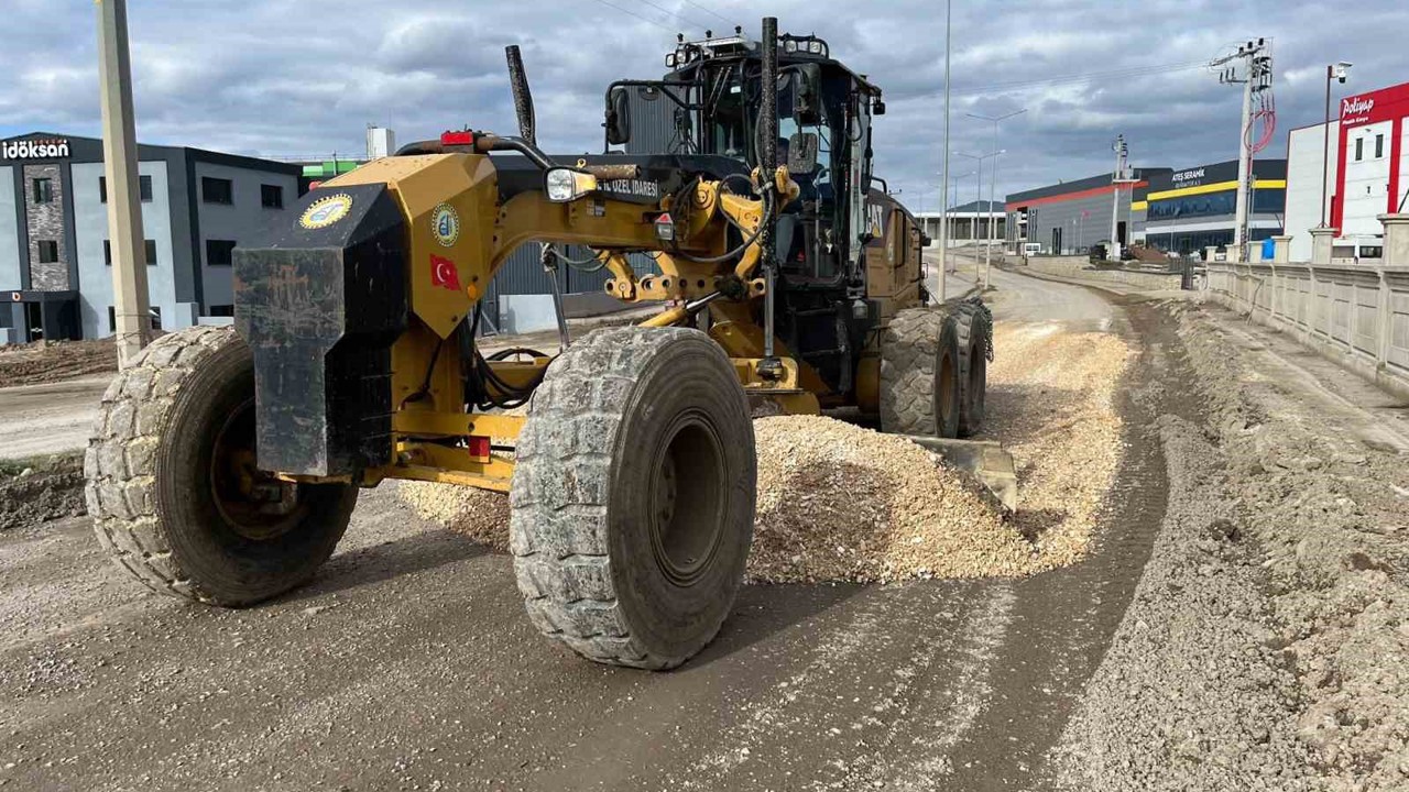 Gümüşova OSB yolunda düzenleme
