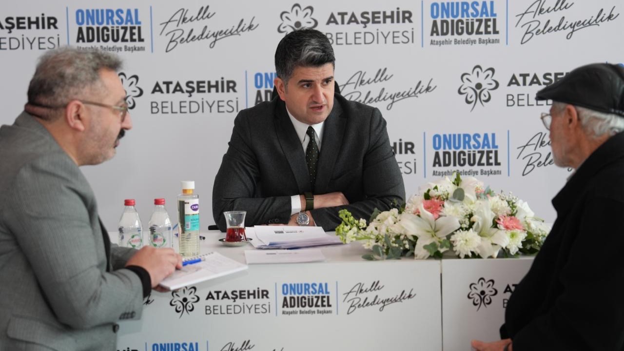 Ataşehir’de halk buluşmalarının altıncısı düzenlendi
