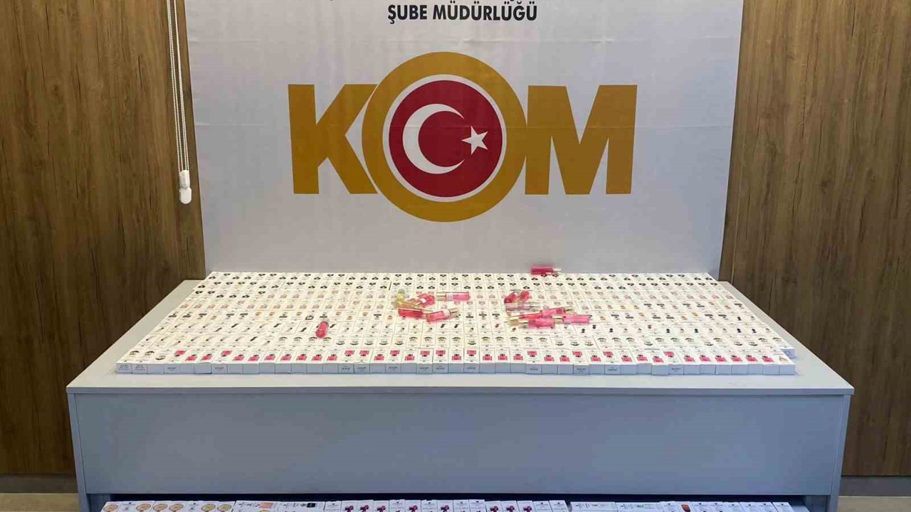 Samsun’da kaçak parfüm operasyonu: 591 ürün ele geçirildi
