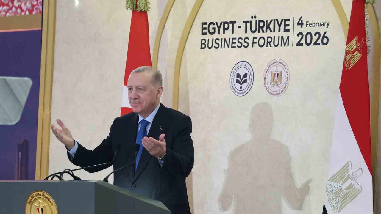 Cumhurbaşkanı Erdoğan: "Mısır ile aramızdaki iş birliğinin bölgemizin istikrarına yaptığı katkıya hep birlikte şahit oluyoruz"
