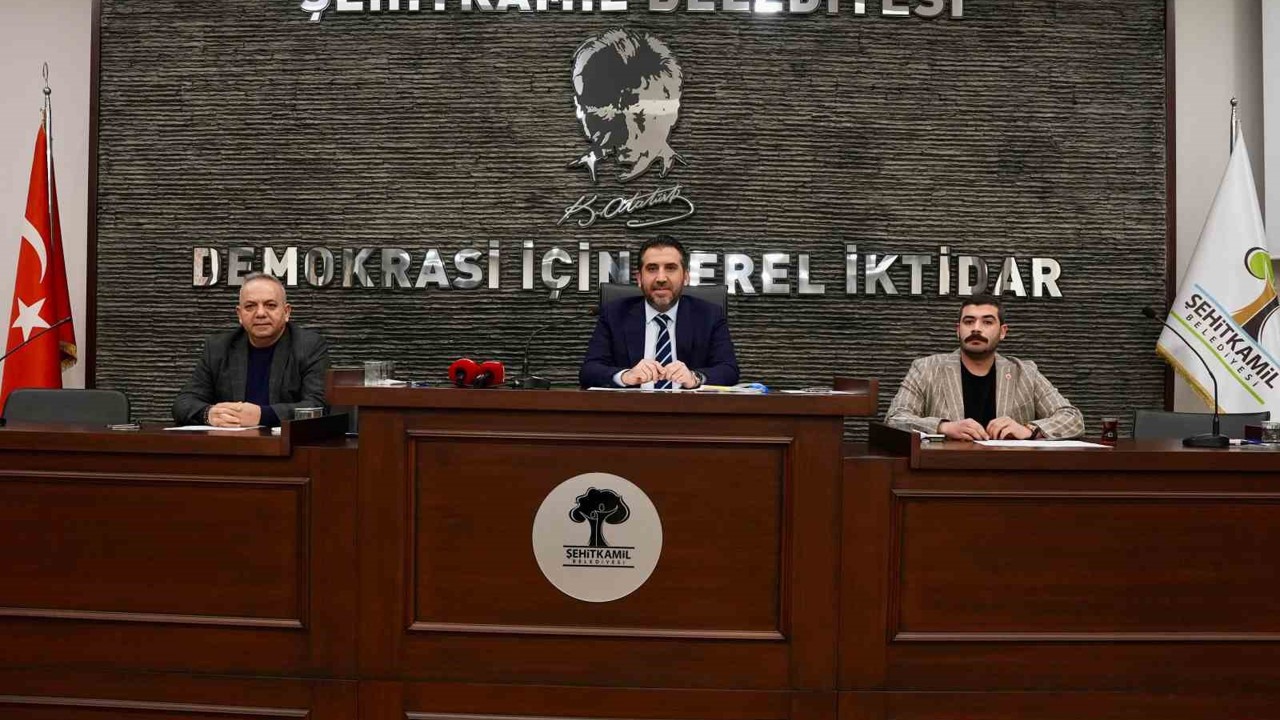 Şehitkamil Belediyesi şubat ayı meclis toplantısı tamamlandı
