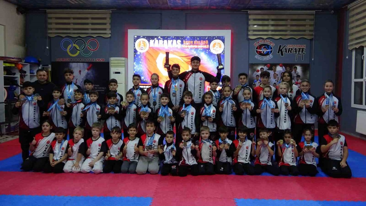 Isparta’nın minik karatecileri Spor Toto Yıldızlar Ligi’ne damga vurdu
