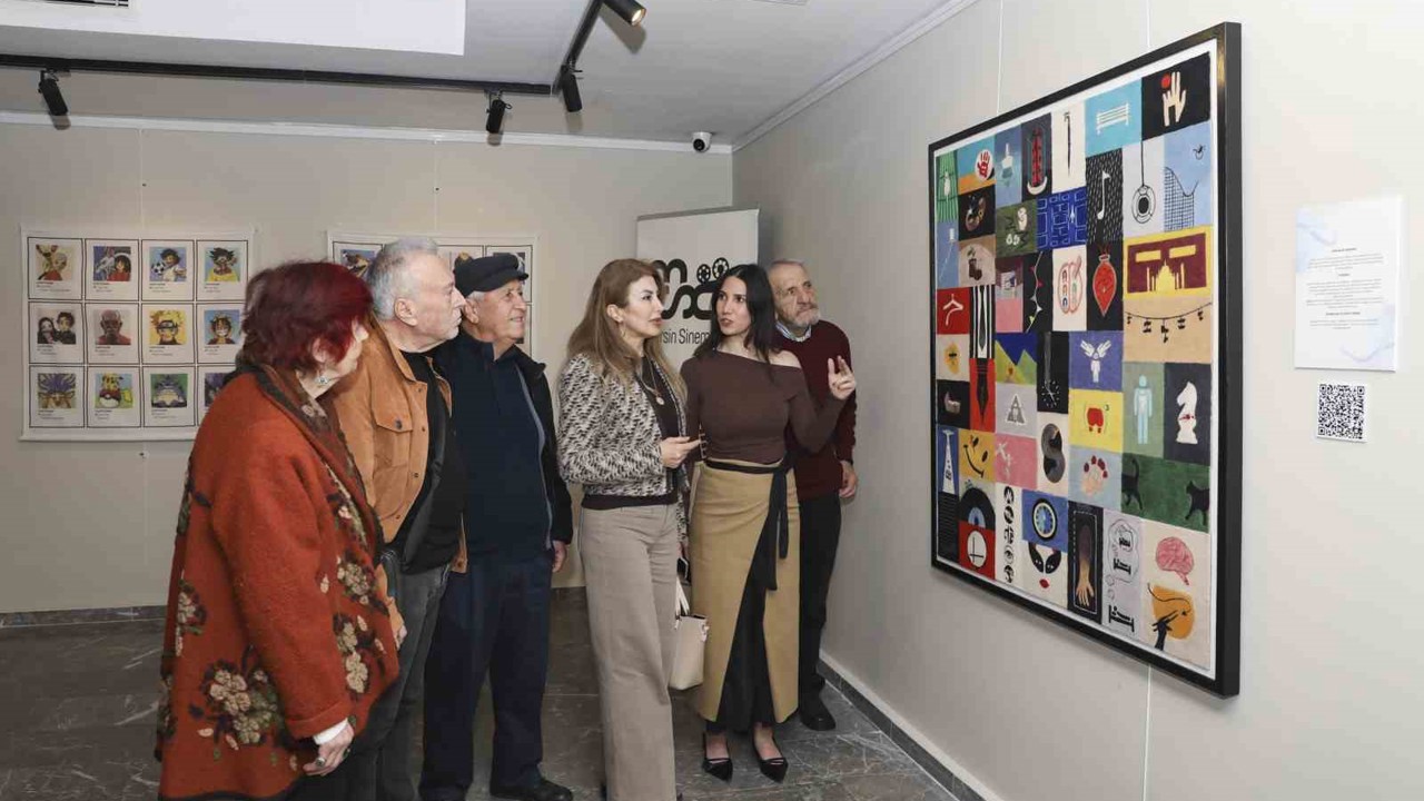 Mersin’de ‘Sinemanın İlham Veren Anıları’ sergisi açıldı
