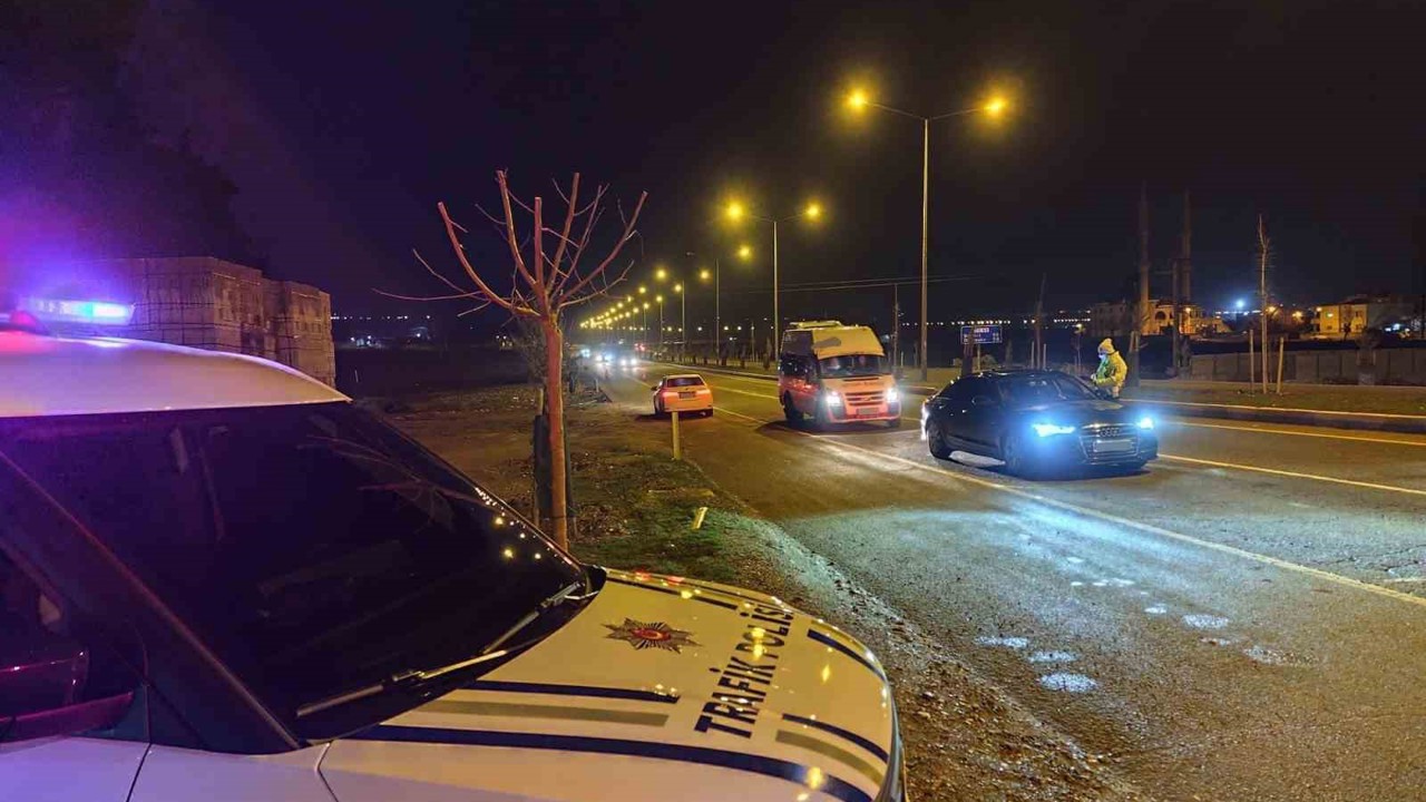 Batman’da radar ve alkol kontrolleri gece boyu sürüyor
