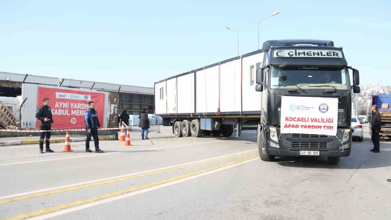 Kocaeli Büyükşehir’in afet bölgesindeki 3 yıllık "dayanışma" raporu
