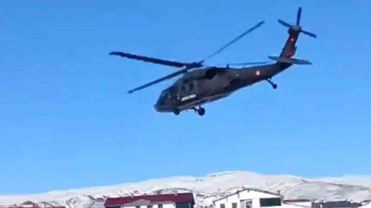 Bingöl’de helikopter destekli çalışma ile enerji kesintisi giderildi
